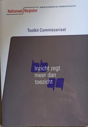 Toolkit Commissariaat 9789079301119, Verzenden, Zo goed als nieuw
