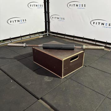 Halterstang + Barbell Pad, Sport en Fitness, Fitnessmaterialen, Ophalen of Verzenden, Nieuw, Overige typen