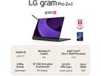 LG Gram Pro 16T90TP-G - Hybride (2-in-1) - Intel Core Ultra, Verzenden, Zo goed als nieuw, LG