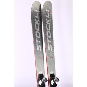 186 freeride skis STOCKLI EDGE TOUR 100, grip walk, titec +, Sport en Fitness, Verzenden, Gebruikt