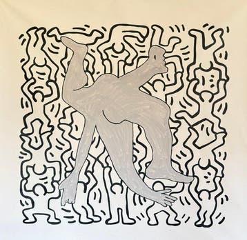 Freda People - Picasso X Haring XL, Antiek en Kunst