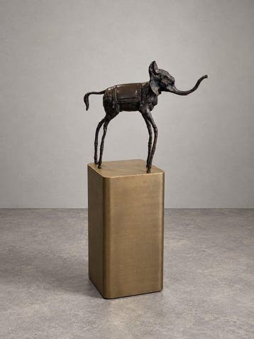 sculptuur, Surrealistische Olifant Sculptuur -