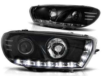 Koplampen passend voor Volkswagen Scirocco 2008- Devil eyes, Ophalen of Verzenden, Nieuw