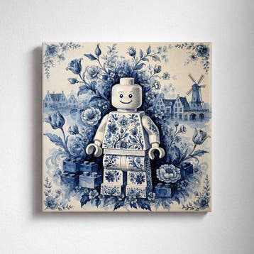 Kleury.art - [Ceramic Tile Art] The Porcelain Minifigure”, Nieuw