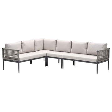 Garden Impressions Burela lounge hoekset links 4-delig -, Verzenden, Nieuw