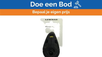 Bieden: Lewmar 40mm Synchro Block Cheek Single - 29901460BK, Ophalen of Verzenden, Nieuw, Toebehoren