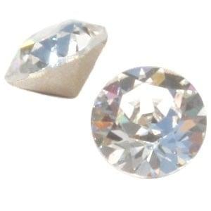 2 x Swarovski Elements SS39 puntsteen (8mm) Crystal, Ophalen of Verzenden, Nieuw, Kraal