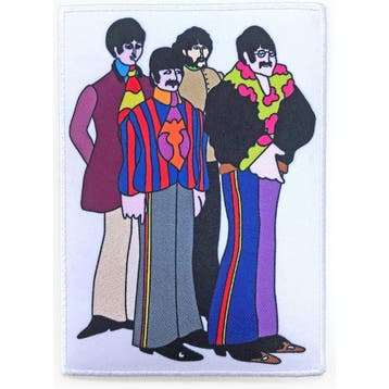 The Beatles Yellow Submarine Sub Band Border patch off merch, Ophalen of Verzenden, Nieuw, Kleding