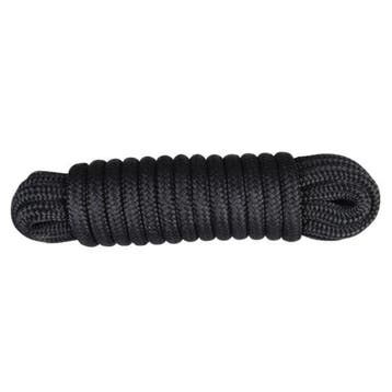 Luxe polyester/pp landvast - 12mm 10 meter zwart, Ophalen of Verzenden, Nieuw, Lijn of Blok