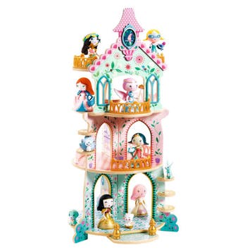Djeco prinsessentoren houten kastee van €49,99 voor €49,90, Ophalen of Verzenden, Nieuw