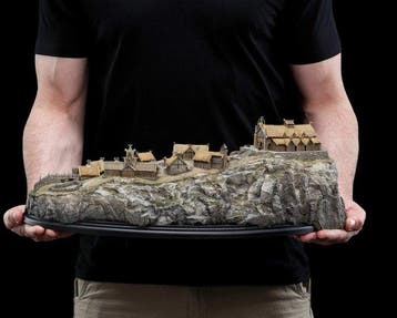 Lord of the Rings - - Film rekwisiet Statue Edoras - Limited, Nieuw