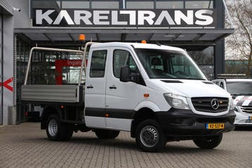 Zakelijke Lease |  Mercedes-Benz Sprinter 516 CDI, Automaat, Gebruikt, Wit, Mercedes-Benz