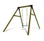 Houten Schommel BK Black Rondhout Enkel, Ophalen of Verzenden, Nieuw