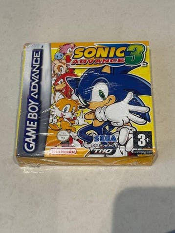 Nintendo - Gameboy Advance - Sonic Advance 3 Factory Sealed, Nieuw