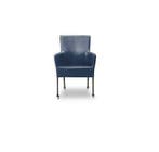 Eetkamerstoel Suske - eetkamerstoelen - Blauw, Huis en Inrichting, Stoelen, Nieuw, Blauw, Leer