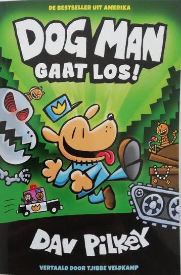 Dog Man - Dog Man gaat los - Dav Pilkey 9789493356139, Verzenden, Zo goed als nieuw, Dav Pilkey