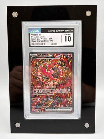 Pokémon Graded card - Oricorio ex - Mega Charizard X ex UPC, Hobby en Vrije tijd, Verzamelkaartspellen | Pokémon, Nieuw