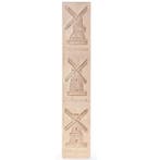 Speculaasplank Drie Molens (3x) 11,5x7,5cm., Verzenden, Nieuw