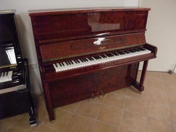 Prachtige Irmler piano, 1.22m. hoog -10% KORTING, Verzenden, Zo goed als nieuw, Overige kleuren, Piano