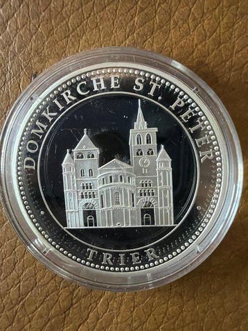 wereld. Silver medal Domkirche St. Peter - Trier 20g (.999)