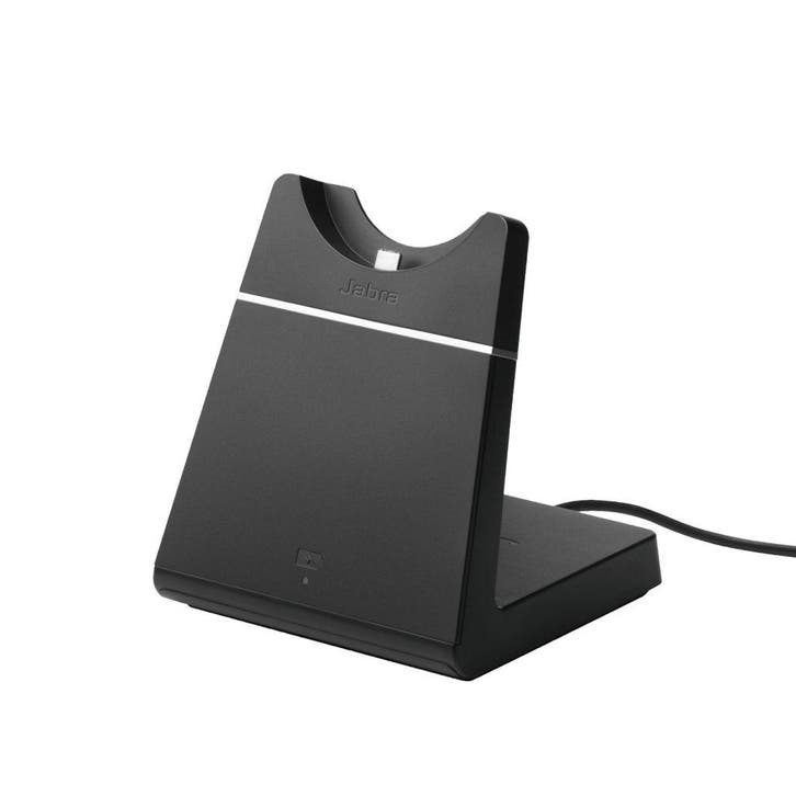Refurbished | Jabra Evolve 75 | Oplaadstandaard | Zwart, Computers en Software, Headsets, Verzenden