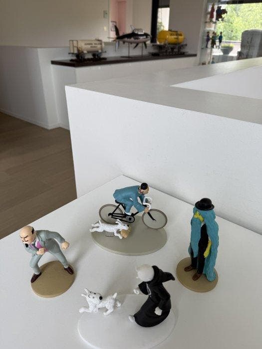 Tintin - Reeks van 5 beeldjes Moulinsart, Boeken, Strips | Comics