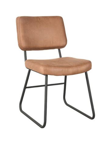 Stoel - Noud - Microvezel - Cognac - G-Line, Verzenden, Nieuw in verpakking