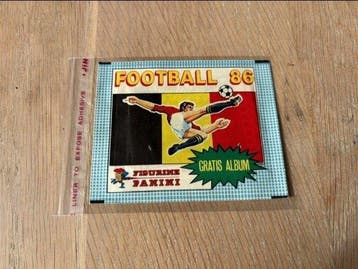 1986 Panini Football 86 Belgium - RARE pochette bustina pack, Nieuw