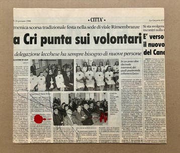 Dimitrij Prigov (1940-2007) - Senza titolo (la Croce Rossa)