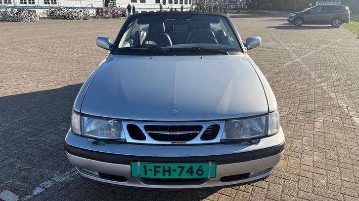 Saab 9-3 2.0 T Cabrio 2000 Grijs