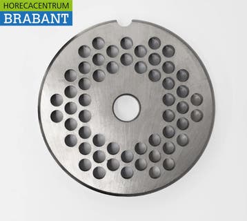 HCB RVS Plaat voor gehaktmolen maat 12, 5 mm Slagerij Horeca, Ophalen of Verzenden, Nieuw in verpakking