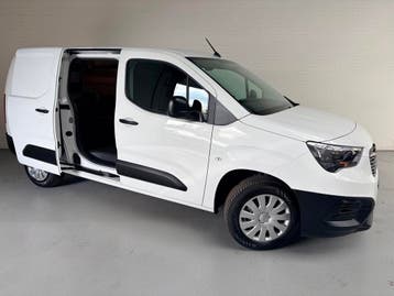 Opel Combo 1.5D 100pk euro6 L2H1 Edition, Airco, Groot Navig, Stof, Gebruikt, Euro 6, Wit