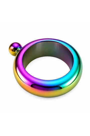 KIMU® Festival Drank Armband Regenboog 100 ml Geheime Smokke, Ophalen of Verzenden, Nieuw, Feestartikel, Carnaval