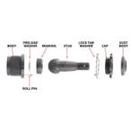 Synergy Jeep JK/WJ HD Non-Knurled Adjustable Ball Joint Kit, Ophalen of Verzenden, Nieuw