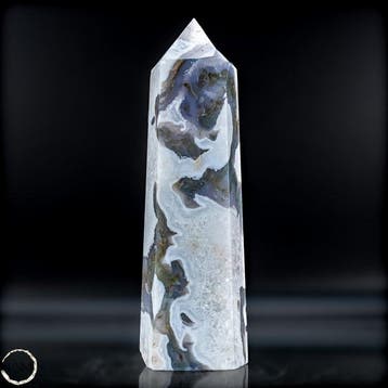 Artistieke mos - agaat Obelisk, Brazilië- 716.19 g