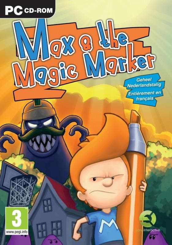 Max and the Magic Marker (PC Gaming), Spelcomputers en Games, Games | Pc, Gebruikt, Verzenden