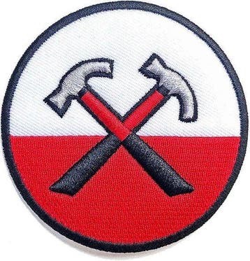 Pink Floyd - The Wall Gestikt - patch officiële merchandise, Ophalen of Verzenden, Nieuw, Kleding