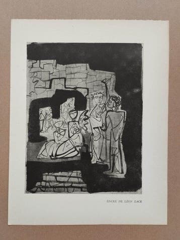 Léon Zack (1892-1980) - Scène biblique