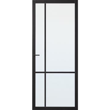Skantrae binnendeur SSL 4007 83x201,5 Blank glas, 80 tot 100 cm, Binnendeur, Ophalen of Verzenden, Zo goed als nieuw