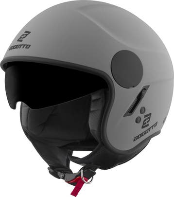 Bogotto H595 SPN Grijs Jethelm, Motoren, Kleding | Motorhelmen, Jethelm, Nieuw met kaartje, Overige merken, Heren
