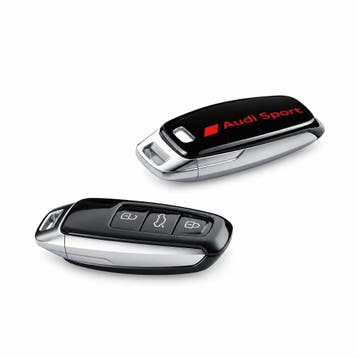 Originele Audi sleutelhoes - mythoszwart (Audi Sport), Ophalen of Verzenden, Nieuw