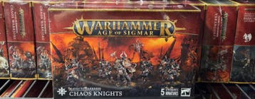 Slaves to darkness Chaos Knights (Warhammer Age of Sigmar, Hobby en Vrije tijd, Wargaming, Ophalen of Verzenden, Nieuw