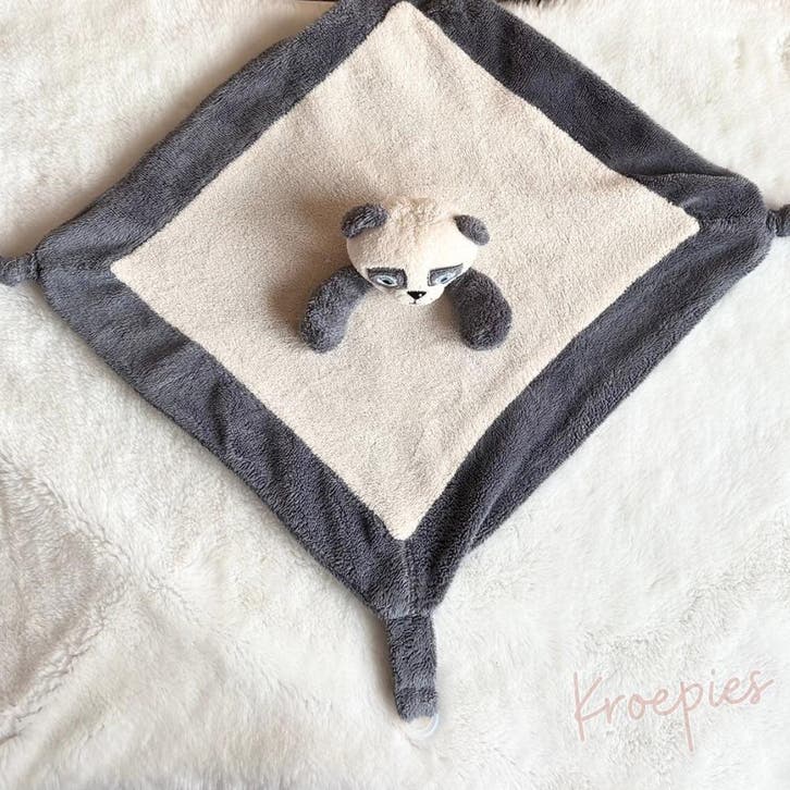 My Teddy speendoek knuffeldoek panda | Beige, Kinderen en Baby's, Speelgoed | Knuffels en Pluche, Verzenden
