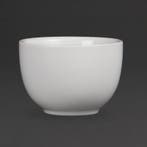 Chinese Theekop wit porselein 7 cm (12 stuks), Verzenden