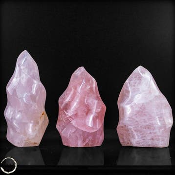 Rozenkwarts vlammenset – Zachte elegantie in tere roze