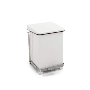 Industriële pedaalemmer 27 ltr - Wit, Verzenden, Nieuw