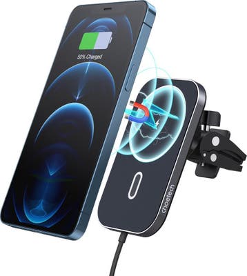 Choetech MagLeap Magnetic Wireless Car Charger, Ophalen of Verzenden, Zo goed als nieuw