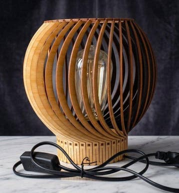 Kabuff - Lamp - Hout - Kabuff Bon Bon Nr. 3/50