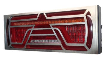 SET RVS achterlicht beschermer Tralert en 247Lighting V2.0 z, Auto diversen, Aanhangwagen-onderdelen, Verzenden, Nieuw