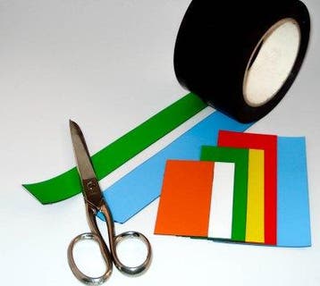 Magnetische Etiketten - Oranje - Ferric oxide - Binnen -, Verzenden